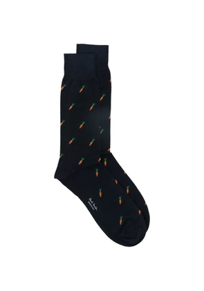 Paul Smith Klee carrot-print socks - Blue