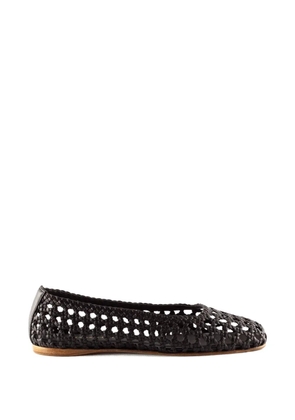 Paloma Barceló woven ballet flats - Black