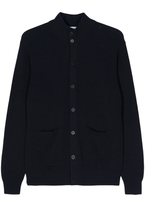 Ballantyne waffle-knit cotton cardigan - Blue