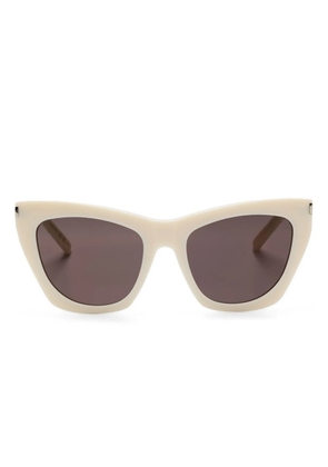 Saint Laurent Eyewear Kate sunglasses - Neutrals