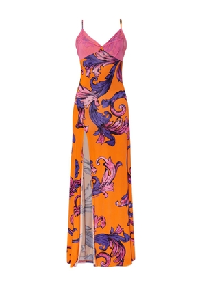 Versace Jeans Couture floral-print dress - Pink