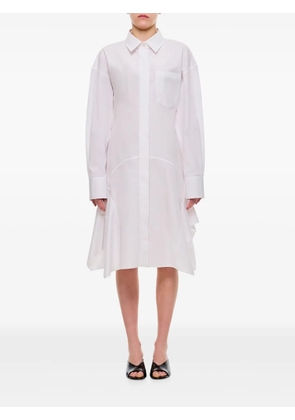 Stella McCartney flared shirt dress - White