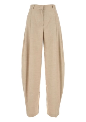 THE ANDAMANE high-waist trousers - Brown