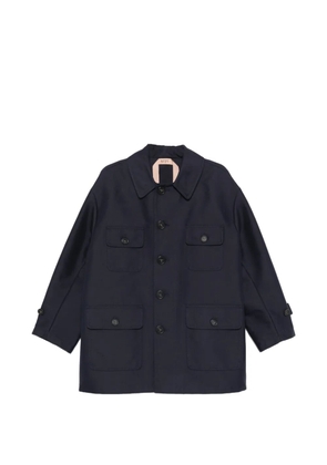 Nº21 caban pocket coat - Blue