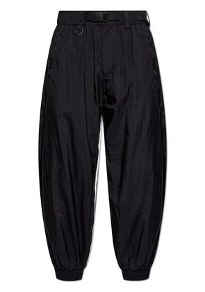 Y-3 3 Stripes-logo track pants - Black