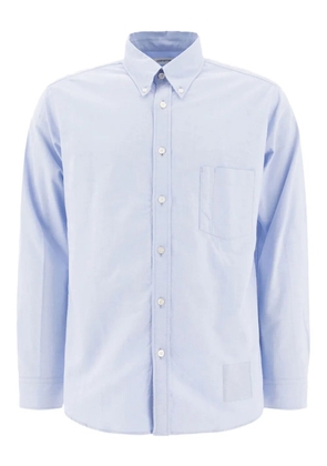 nonnative patch-pocket shirt - Blue