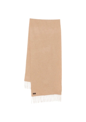 Canali fringed scarf - Neutrals