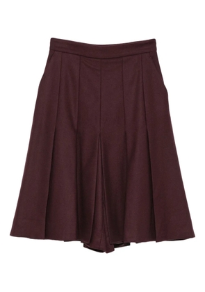 JOSEPH pleated shorts - Brown