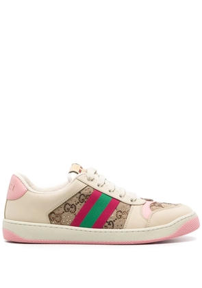 Gucci Screener panelled sneakers - Neutrals