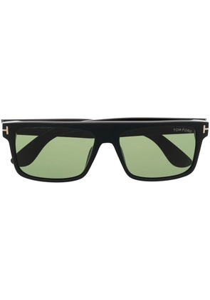 TOM FORD Eyewear tinted-lens D-frame sunglasses - Black