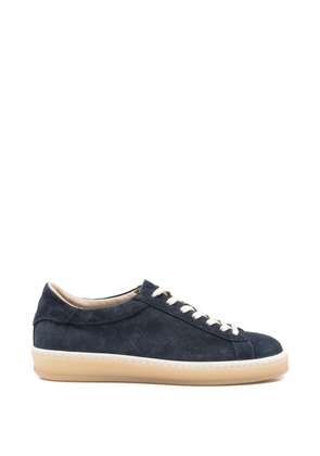 Eleventy lace-up leather sneakers - Blue