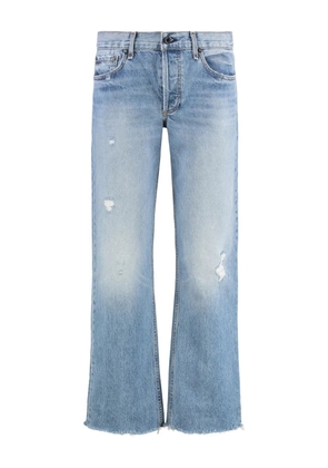 ASKK NY frayed-hem jeans - Blue