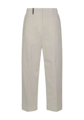 Peserico tailored straight-leg trousers - Neutrals