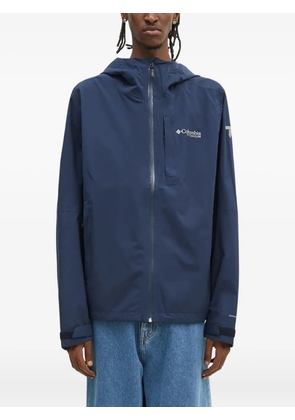 Columbia hooded zip-front jacket - Blue