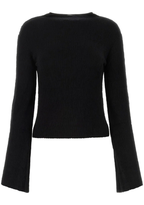 Chloé silk-blend knitted jumper - Black