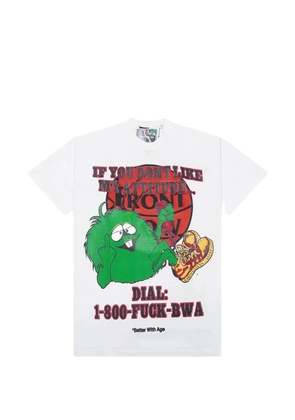 Better with Age crew-neck T-shirt - White