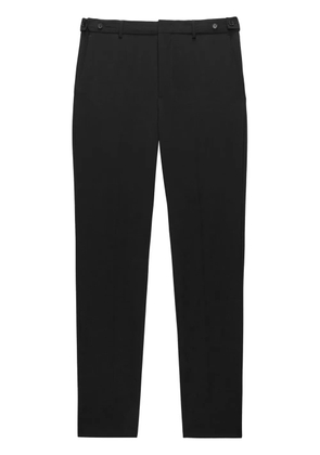 MSGM tapered-legged tailored trousers - Black
