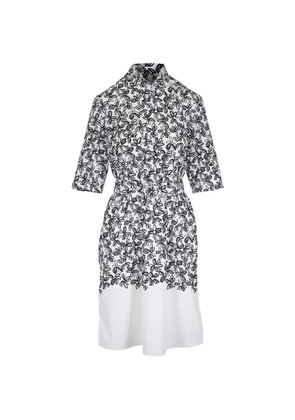 Akris Punto floral-print dress - White