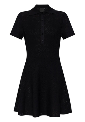 Givenchy monogram-jacquard dress - Black
