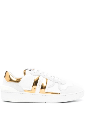 Lanvin Clay leather sneakers - White