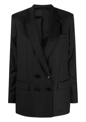 ISABEL MARANT Manelle virgin wool double-breasted blazer - Grey
