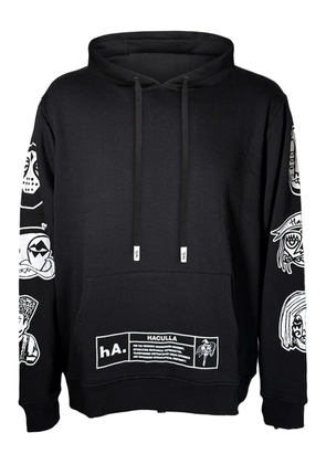 Haculla NYC graphic-print hoodie - Black