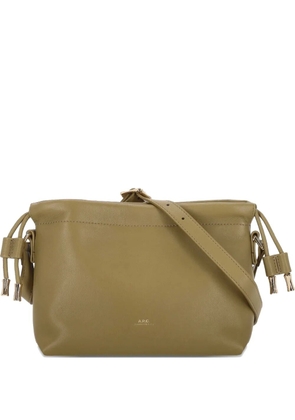 A.P.C. mini Ninon cross body bag - Green