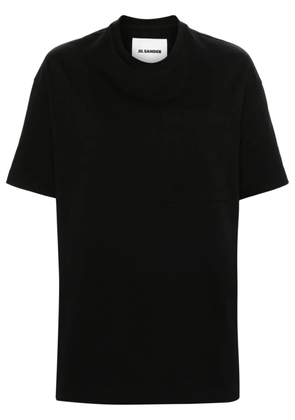 Jil Sander chest-pocket cotton T-shirt - Black