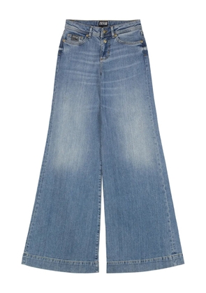 Versace Jeans Couture wide-leg five-pocket jeans - Blue