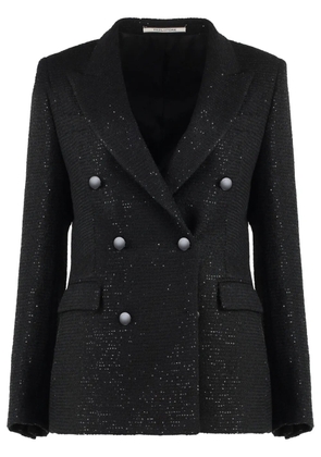 Tagliatore sequinned blazer - Black