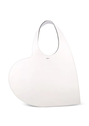 Coperni heart tote bag - White