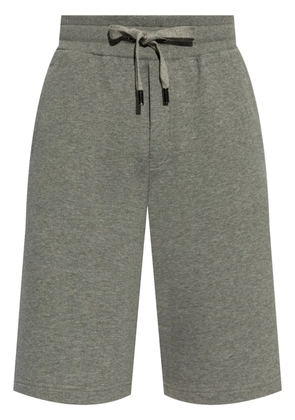Dolce & Gabbana logo-plaque track shorts - Grey