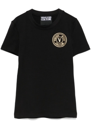 Versace Jeans Couture logo-print T-shirt - Black