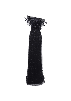 Gemy Maalouf beaded maxi dress - Black