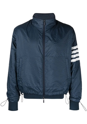 Thom Browne 4-Bar stripe ripstop jacket - Blue