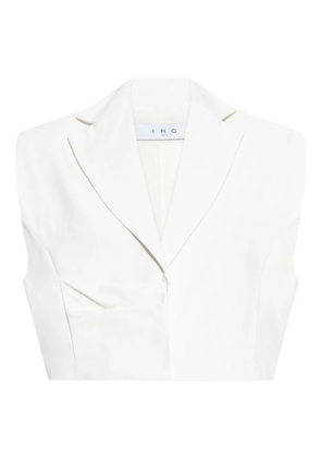 IRO cropped jacket - White