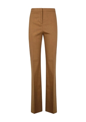 PINKO flared high-rise trousers - Brown