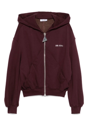 The Attico zip-up hoodie - Purple