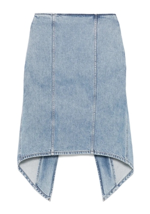 JW Anderson layered midi skirt - Blue