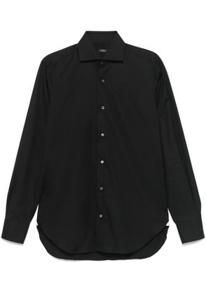 Barba poplin shirt - Black