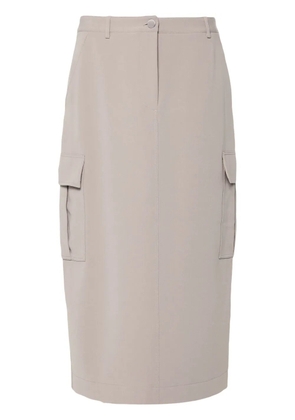 Theory Relaxed cargo skirt - Grey