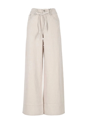 Levi's tie-waist wide-leg jeans - Neutrals