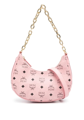 MCM monogram-print tote bag - Pink