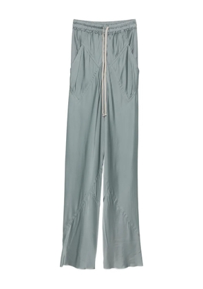 Rick Owens drawstring satin trousers - Green