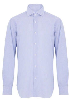 Barba dot-print shirt - Blue