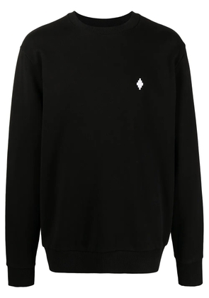 COUNTY OF MILAN logo-print cotton sweatshirt - Black