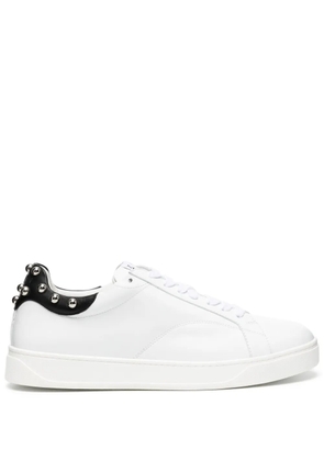 Lanvin DDBO studded leather sneakers - White