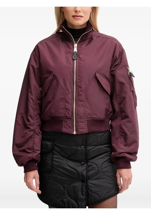 Alpha Industries MA-1 cropped bomber jacket - Purple