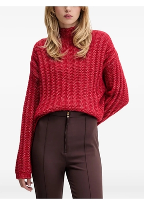 HUGO turtleneck sweater - Red