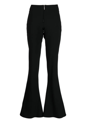 Jean Paul Gaultier low-rise flared trousers - Black